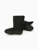 Валенки женские, цвет чёрный, размер 37 (25 см)