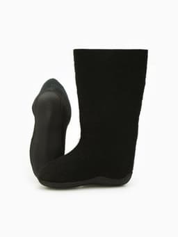 Валенки женские, цвет чёрный, размер 37 (25 см)