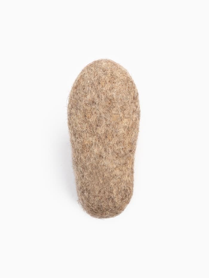 Валенки детские, размер 29 (17 см), бежевые