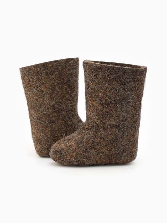 Валенки детские цвет серый, размер 30 (18 см)