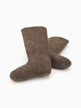 Валенки мужские, размер 44 (32), коричневые