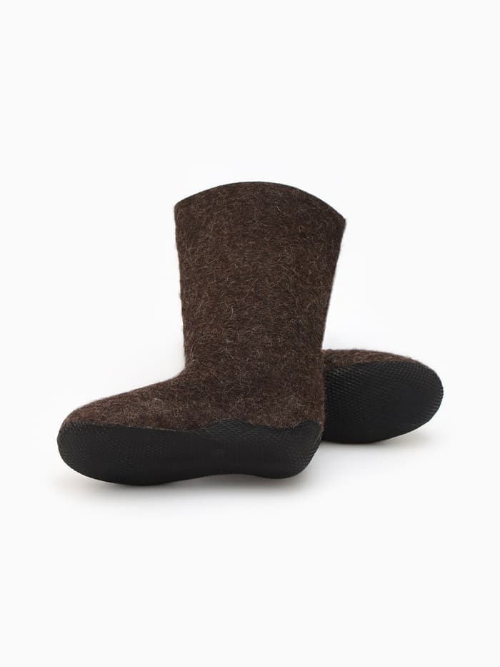 Валенки женские, цвет натуральный, размер 37 (25)