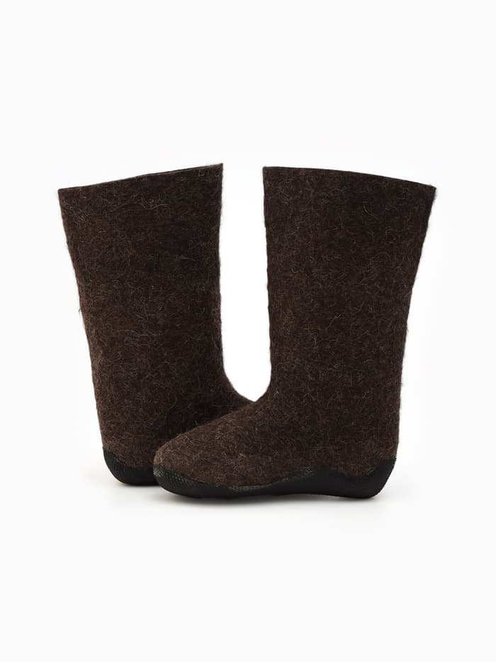 Валенки женские, цвет натуральный, размер 37 (25)