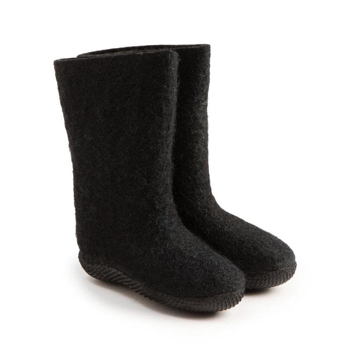 Валенки детские, размер 31, чёрные