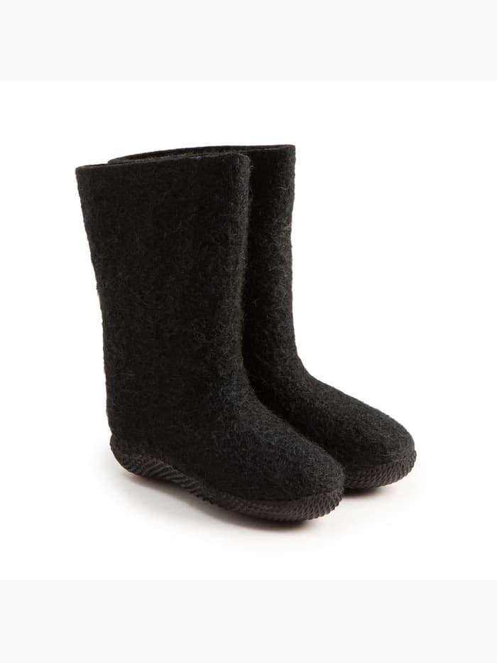 Валенки детские, размер 32, чёрные