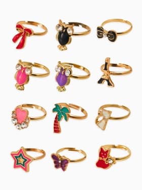 Кольцо Выбражулька «Воображение», фасовка 100 шт., форма МИКС, МИКС