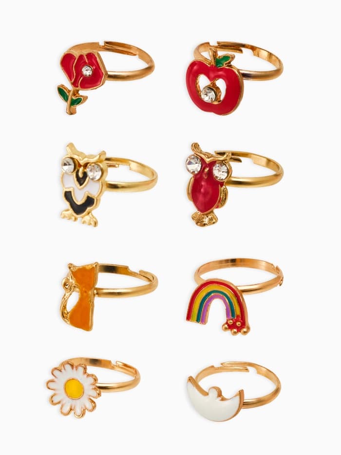 Кольцо Выбражулька «Воображение», фасовка 100 шт., форма МИКС, МИКС