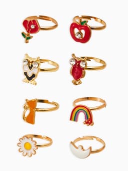 Кольцо Выбражулька «Воображение», фасовка 100 шт., форма МИКС, МИКС