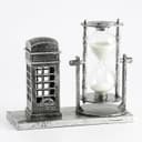 Часы песочные «Красная будка», сувенирные, с подсветкой, 15.5×6.5×12.5 см