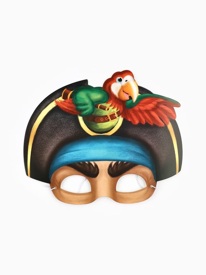 Маски карнавальные «Полундра! Пираты», 5 шт., 23×29 см