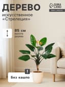 Дерево искусственное «Стрелеция», h=85 см