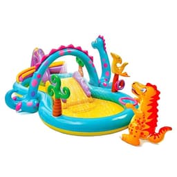 Игровой центр «Динозавр», с распылителем, 302×229×112 см, от 2 лет, 57135NP INTEX