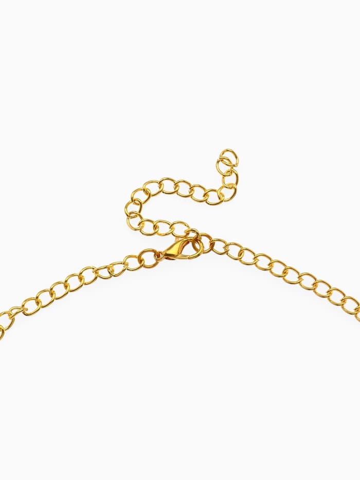 Колье «Ажурные перья», цвет чернёное золото, 42 см