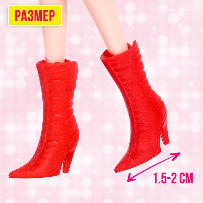 Обувь для кукол, набор 12 пар, МИКС