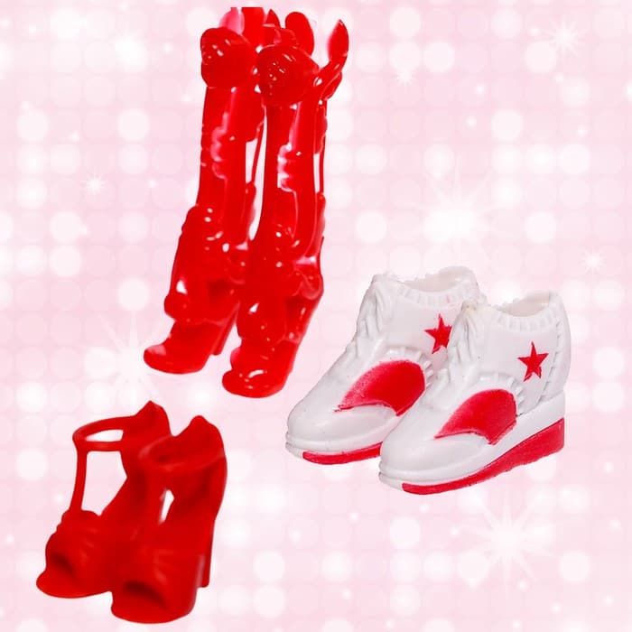 Обувь для кукол, набор 12 пар, МИКС