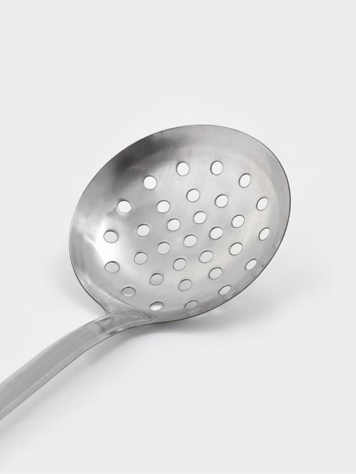 Шумовка Доляна «Соната», h=34 см, нержавеющая сталь, цвет серебряный