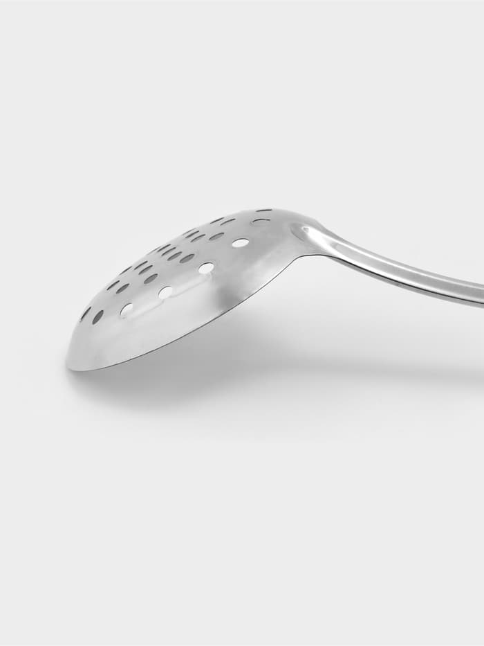 Шумовка Доляна «Соната», h=34 см, нержавеющая сталь, цвет серебряный