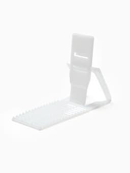 Опора задняя FLEX×-BACK, 315×80×6 мм, прозрачная