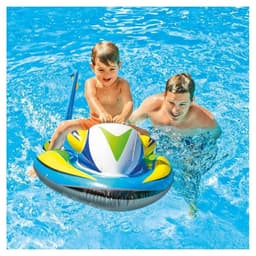 Игрушка надувная для плавания «Скутер» с ручками, 117×77 см, от 3 лет, 57520NP INTEX, цвет МИКС