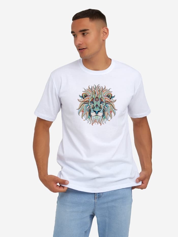 Термонаклейка «Лев», 18.5×18.5 см