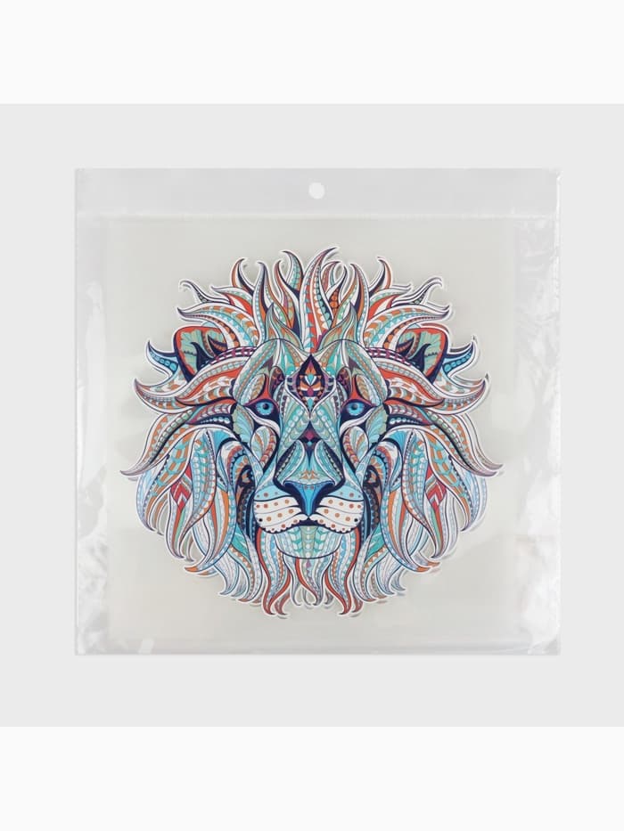 Термонаклейка «Лев», 18.5×18.5 см