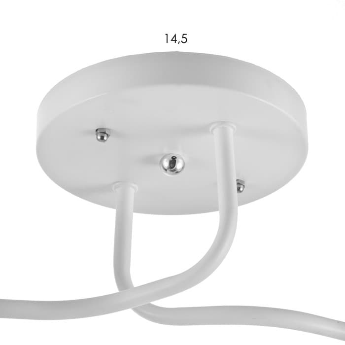 Люстра «1341001/2BR» BayerLux, E27 15 Вт, белый-коричневый