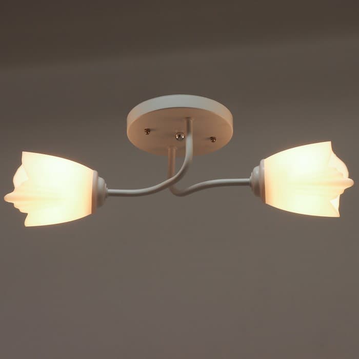 Люстра «1341001/2WT» BayerLux, E27 15 Вт, белый