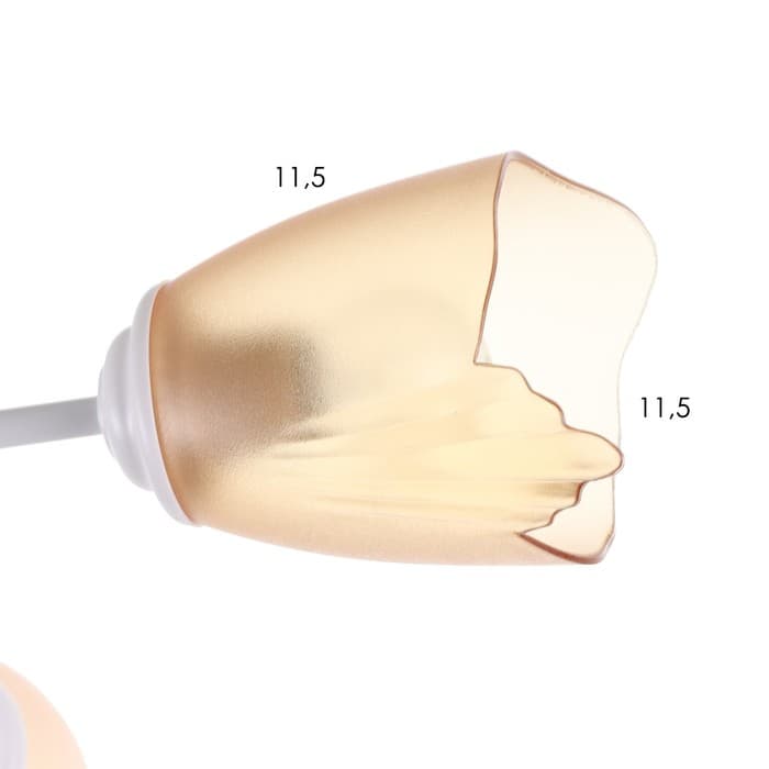 Люстра «1341001/3BR» BayerLux, E27 15 Вт, белый-коричневый