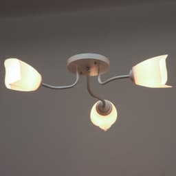 Люстра «1341001/3WT» BayerLux, E27 15 Вт, белый