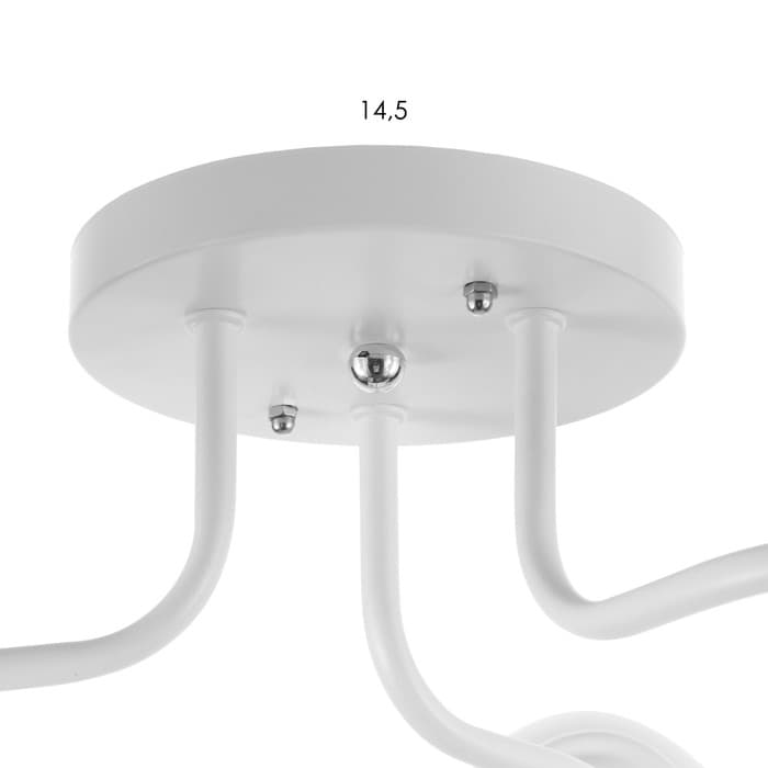 Люстра «1341001/3WT» BayerLux, E27 15 Вт, белый