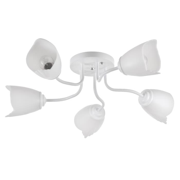 Люстра «1341001/5WT» BayerLux, E27 15 Вт, белый