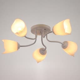 Люстра «1341001/5WT» BayerLux, E27 15 Вт, белый