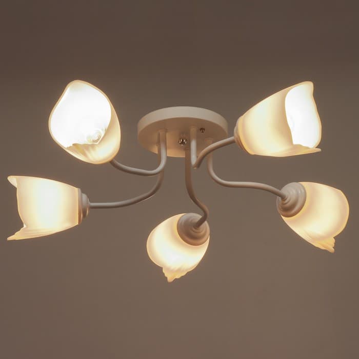 Люстра «1341001/5WT» BayerLux, E27 15 Вт, белый