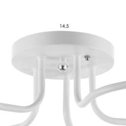 Люстра «1341001/5WT» BayerLux, E27 15 Вт, белый