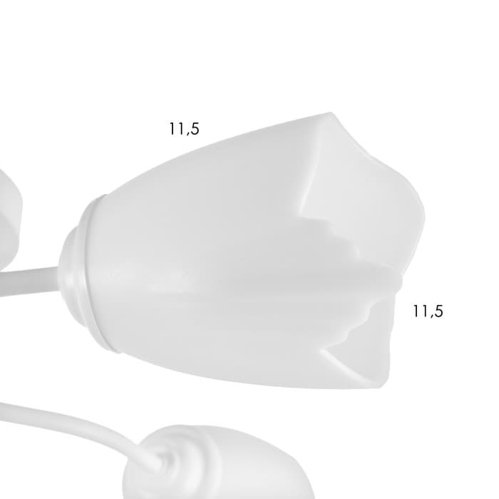 Люстра «1341001/5WT» BayerLux, E27 15 Вт, белый