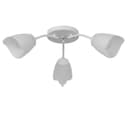 Люстра «Оникс» BayerLux 3×15 Вт E27, белый, 50×50×15 см