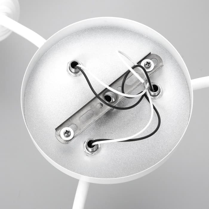 Люстра «Оникс» BayerLux 3×15 Вт E27, белый, 50×50×15 см