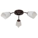 Люстра «Оникс» BayerLux 3×15 Вт E27, коричневый, 50×50×15 см