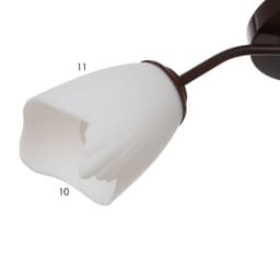 Люстра «Оникс» BayerLux 3×15 Вт E27, коричневый, 50×50×15 см