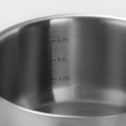 Ковш Катунь «Общепит», 1 л, d=14 см, h=7 см, капсульное дно, индукция, нержавеющая сталь