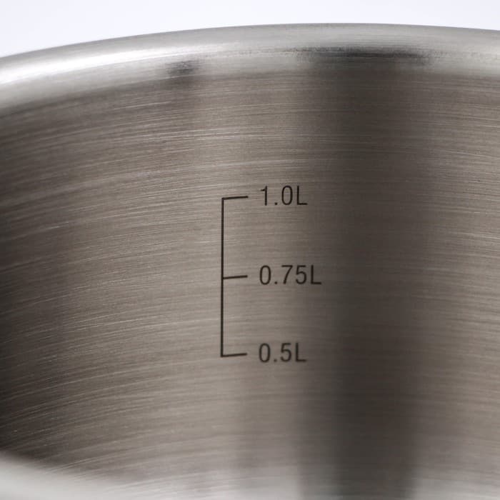 Ковш Катунь «Общепит», 1.5 л, d=16 см, h=8 см, капсульное дно, индукция, нержавеющая сталь