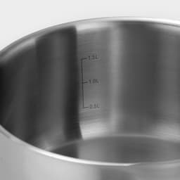 Ковш Катунь «Общепит», 2.1 л, d=18 см, h=9 см, капсульное дно, индукция, нержавеющая сталь