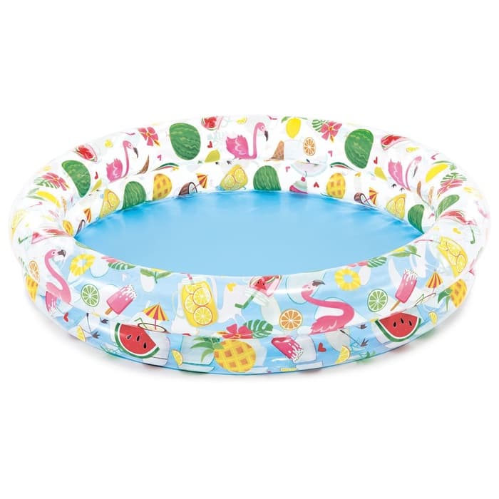 Бассейн надувной INTEX «Фрукты», 122×25 см, от 2 лет, 59421NP