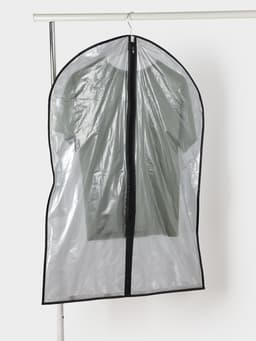 Чехол для одежды Доляна, 60×90 см, серый