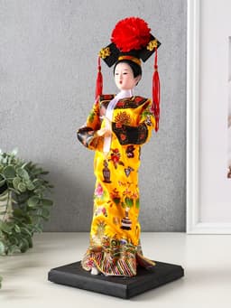 Кукла коллекционная «Китаянка в национальном платье», 32×12.5×12.5 см
