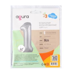 Воздушный шар фольгированный 40" «Цифра 1»