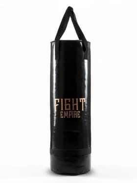Боксёрский мешок FIGHT EMPIRE, вес 35 кг, на ленте ременной, чёрный