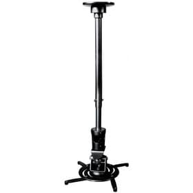 Кронштейн для проектора Cactus CS-VM-PR-01L-BK, настенный, потолочный, до 10 кг, поворот-наклон, чёрный