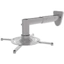 Кронштейн для проектора Cactus CS-VM-PR-05B-AL, настенный, потолочный, до 10 кг, поворот-наклон, серебристый