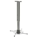 Кронштейн для проектора Cactus CS-VM-PR-05L-AL, настенный, потолочный, до 10 кг, поворот-наклон, серебристый